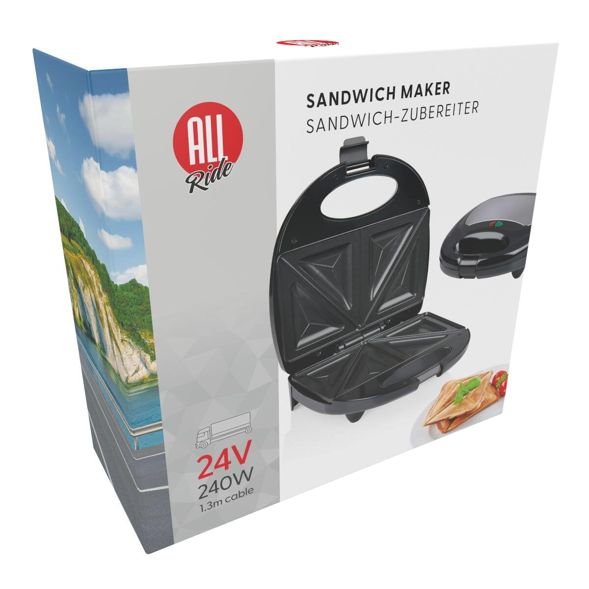 SANDWICHERA ELECTRICA 24V 240W