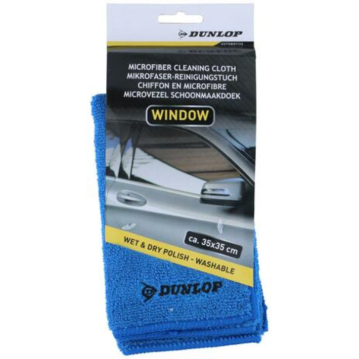 BAYETA MICROFIBRA CRISTALES DUNLOP 35X35