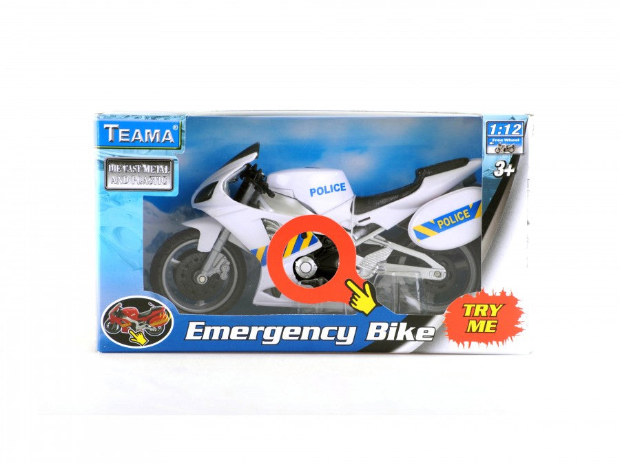 MOTO EMERGENCIAS C/SONIDO