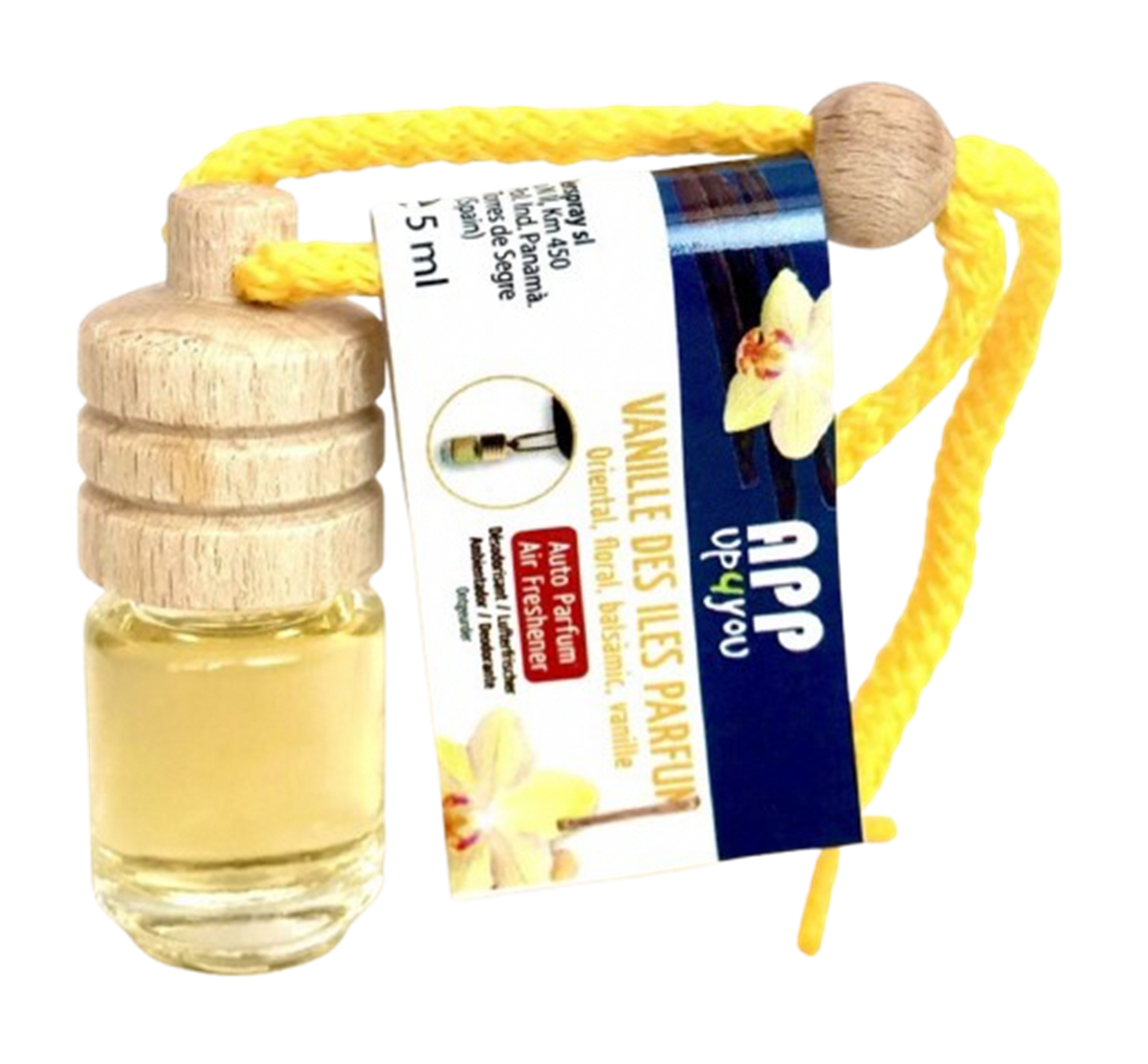 AMBIENTADOR BOTELLITA APP VAINILLA
