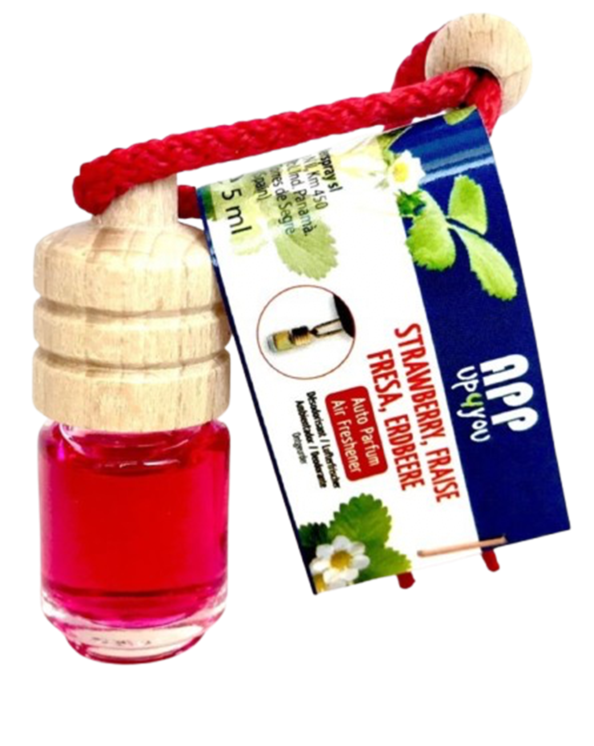 AMBIENTADOR BOTELLITA APP STRAWBERRY