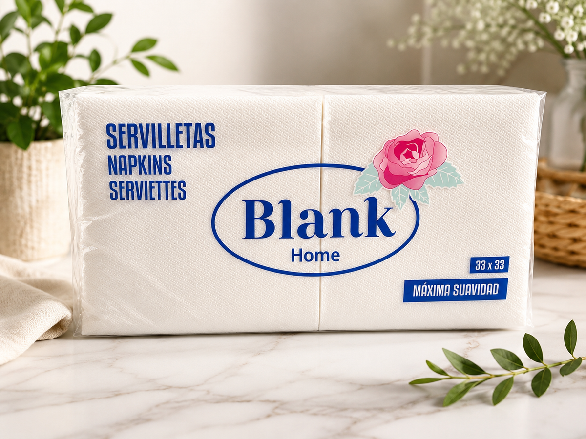 SERVILLETA PAPEL SOSTENIBLE 20 UDS