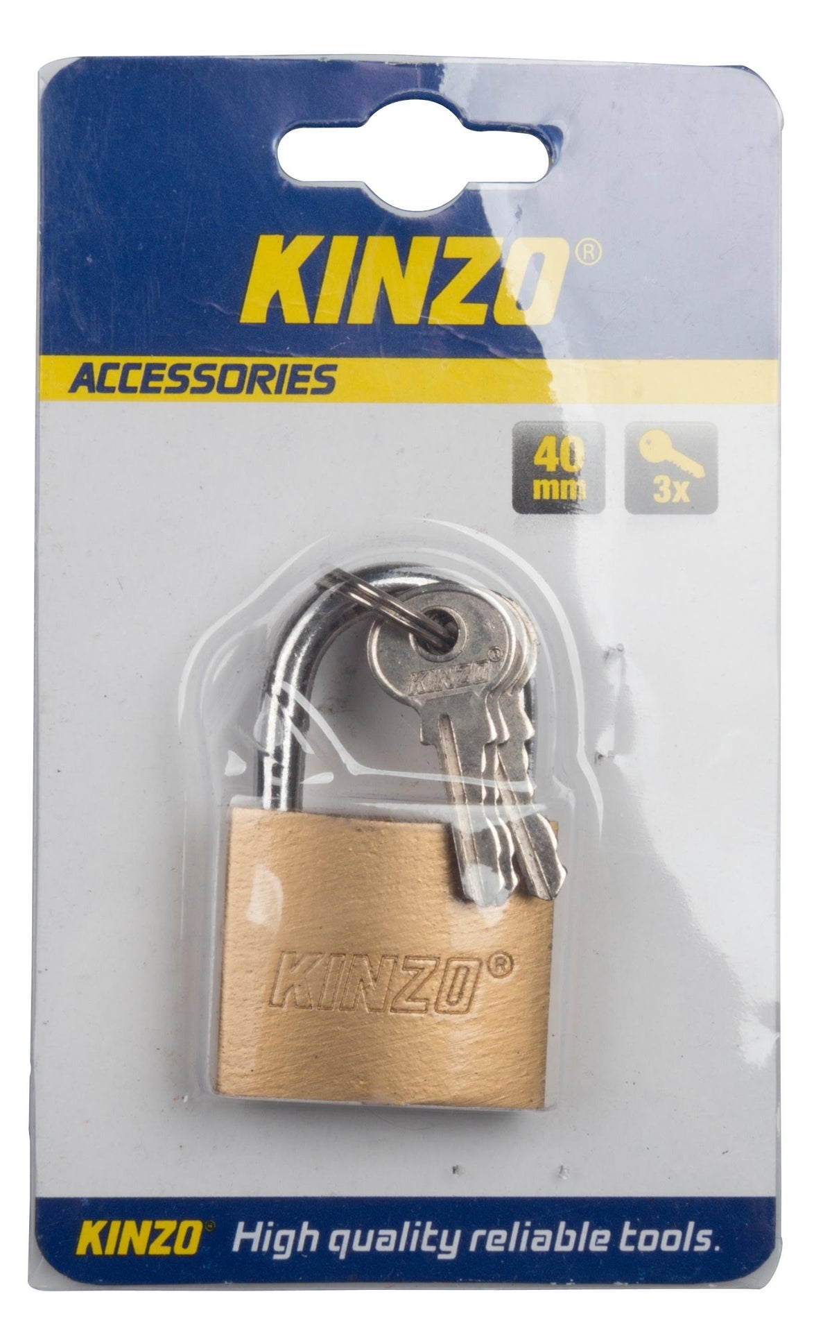 CANDADO 40MM BL KINZO