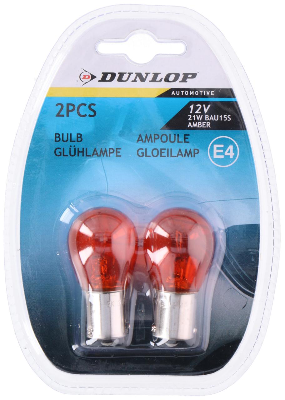 LAMPARA DUNLOP 21W NARANJA 12V