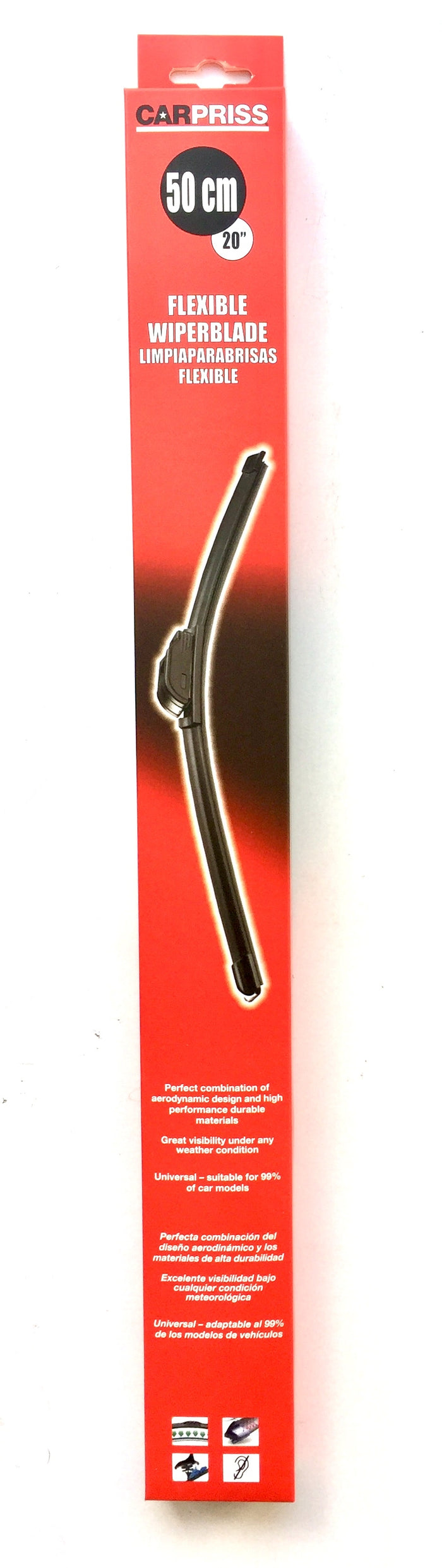 ESCOBILLA GOMA FLEXIBLE 45 CMS CARPRISS