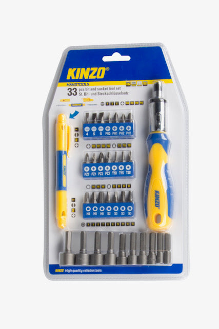 JUEGO DE PUNTAS KINZO 52 PZAS