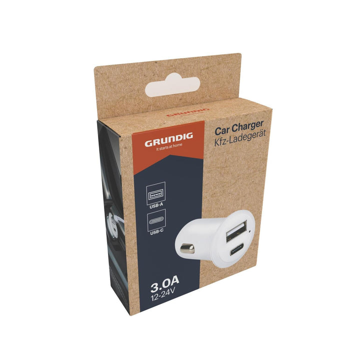 CARGADOR COCHE GRUNDIG A/C 3.0 A