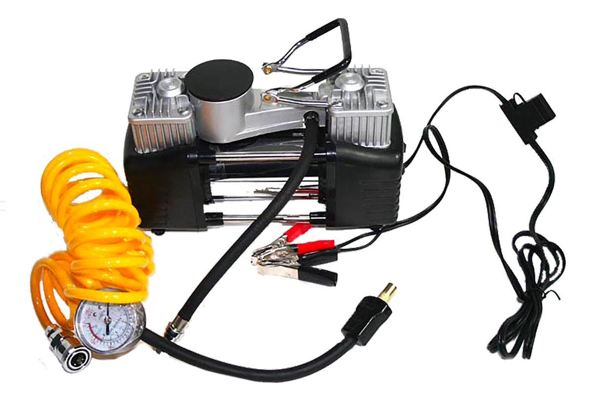 COMPRESOR METAL DOBLE 12V