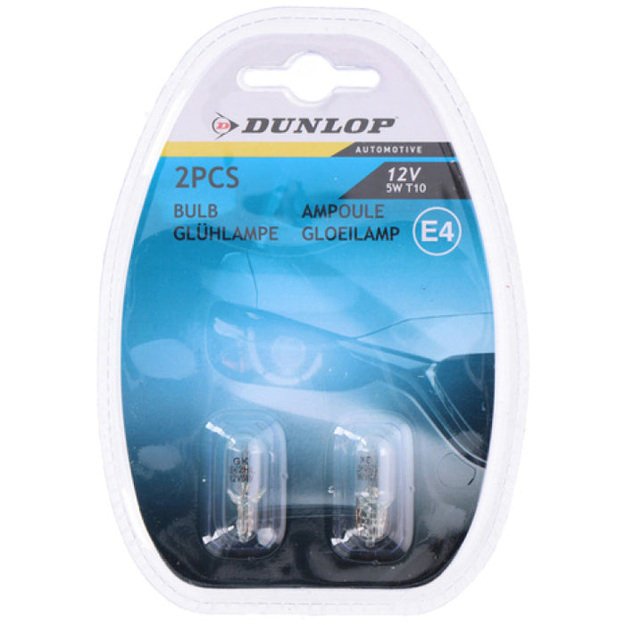 LAMPARA DUNLOP W5 T-10 12V
