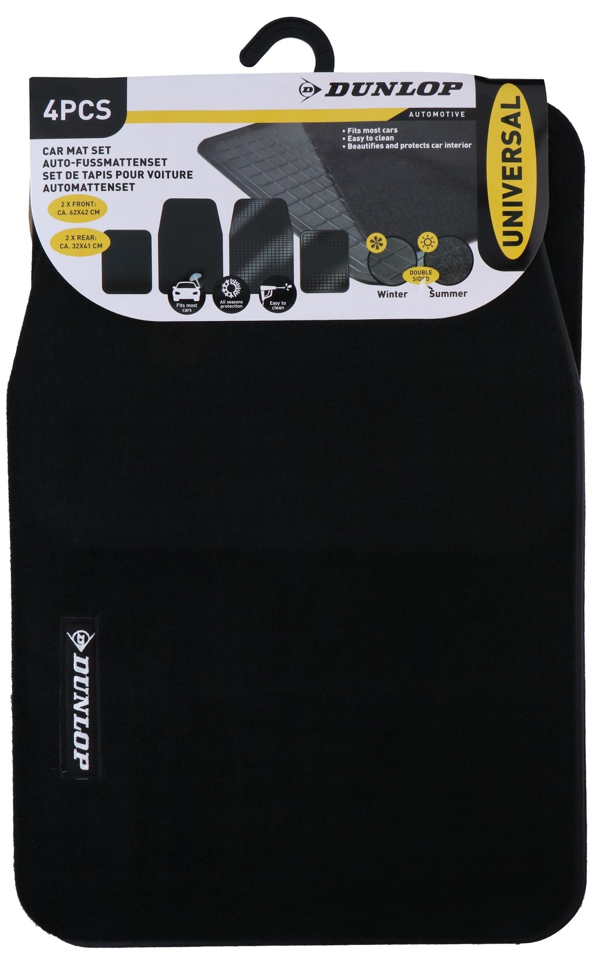 ALFOMBRA DUNLOP DOBLE CARA 62x42cm