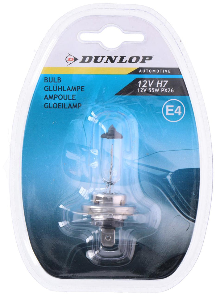 LAMPARA DUNLOP H-7 12V