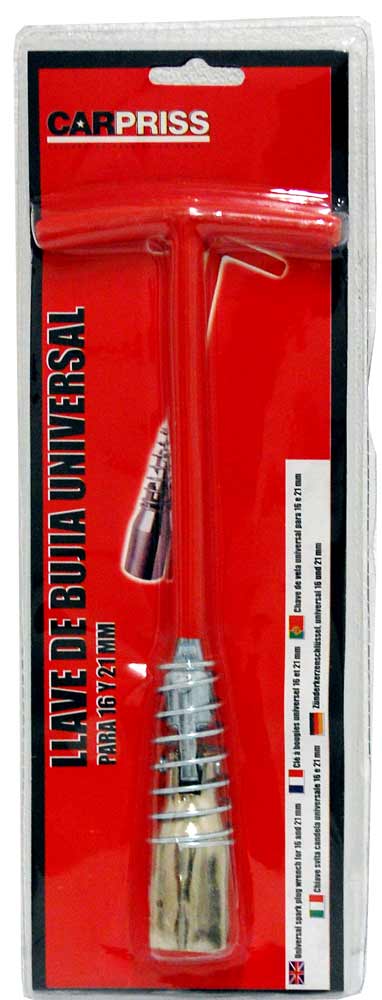 LLAVE BUJIAS DOBLE BOCA