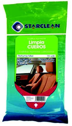 TOALLITAS STAR CLEAN LIMPIA CUEROS 16 UDS