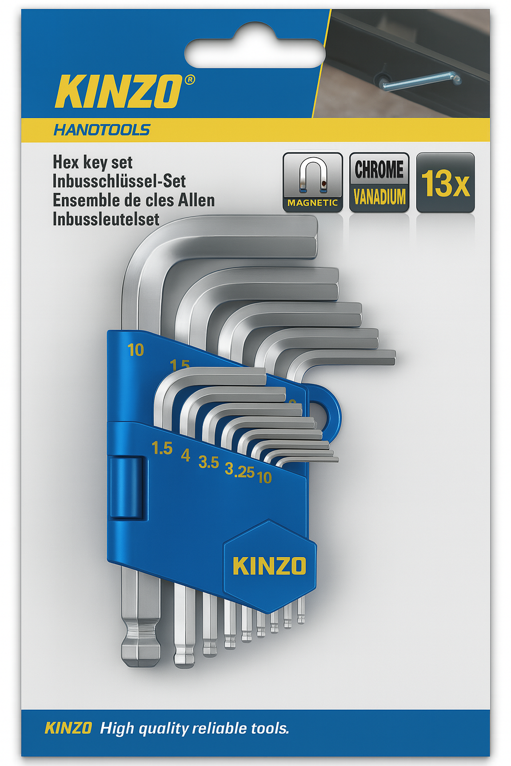 JUEGO LLAVE ALLEN 13 P KINZO