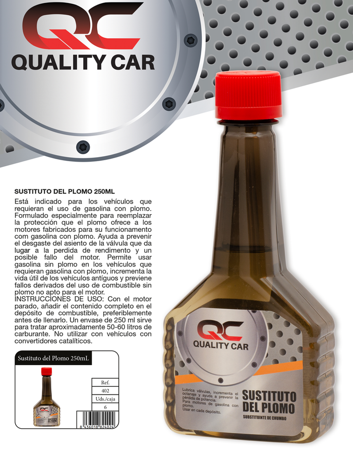 SUSTITUTO DEL PLOMO QC 250 ML