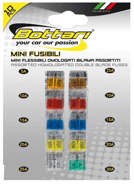 FUSIBLES MINI 10 UDS