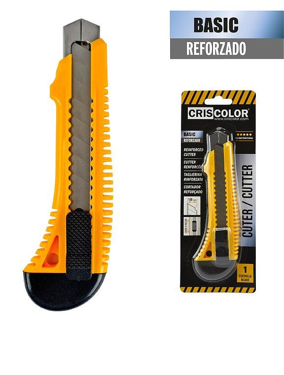 CUTTER REFORZADO KINZO 18MM
