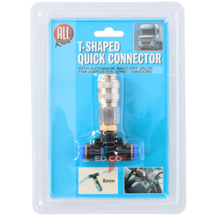 CONECTOR METALICO T 8 MM