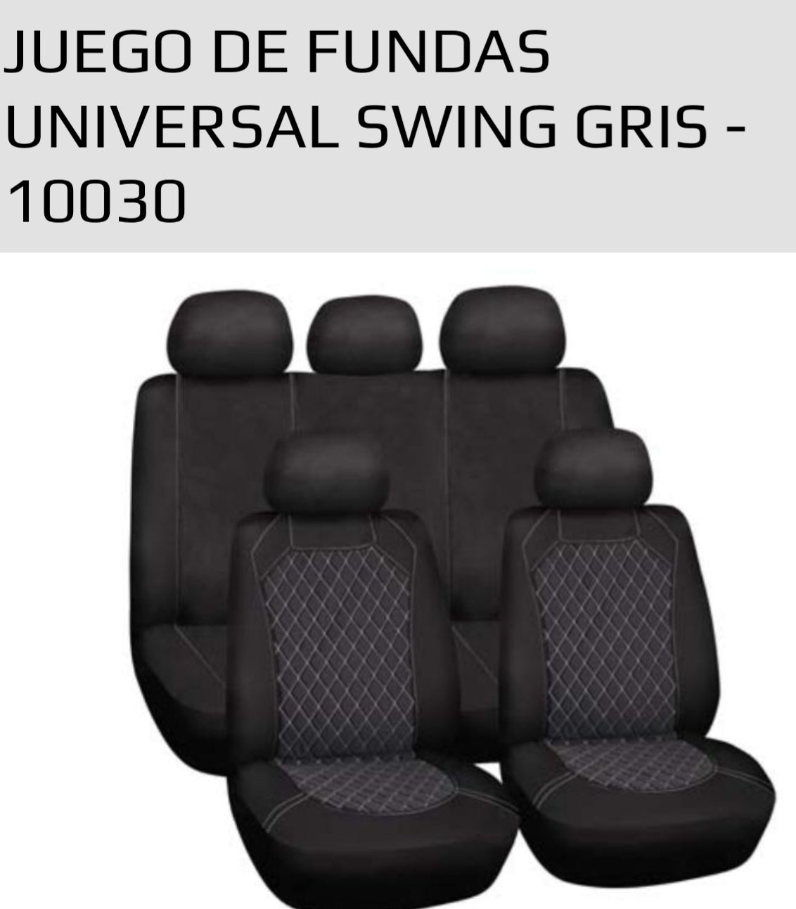 FUNDAS UNIVERSALES SWING GRIS