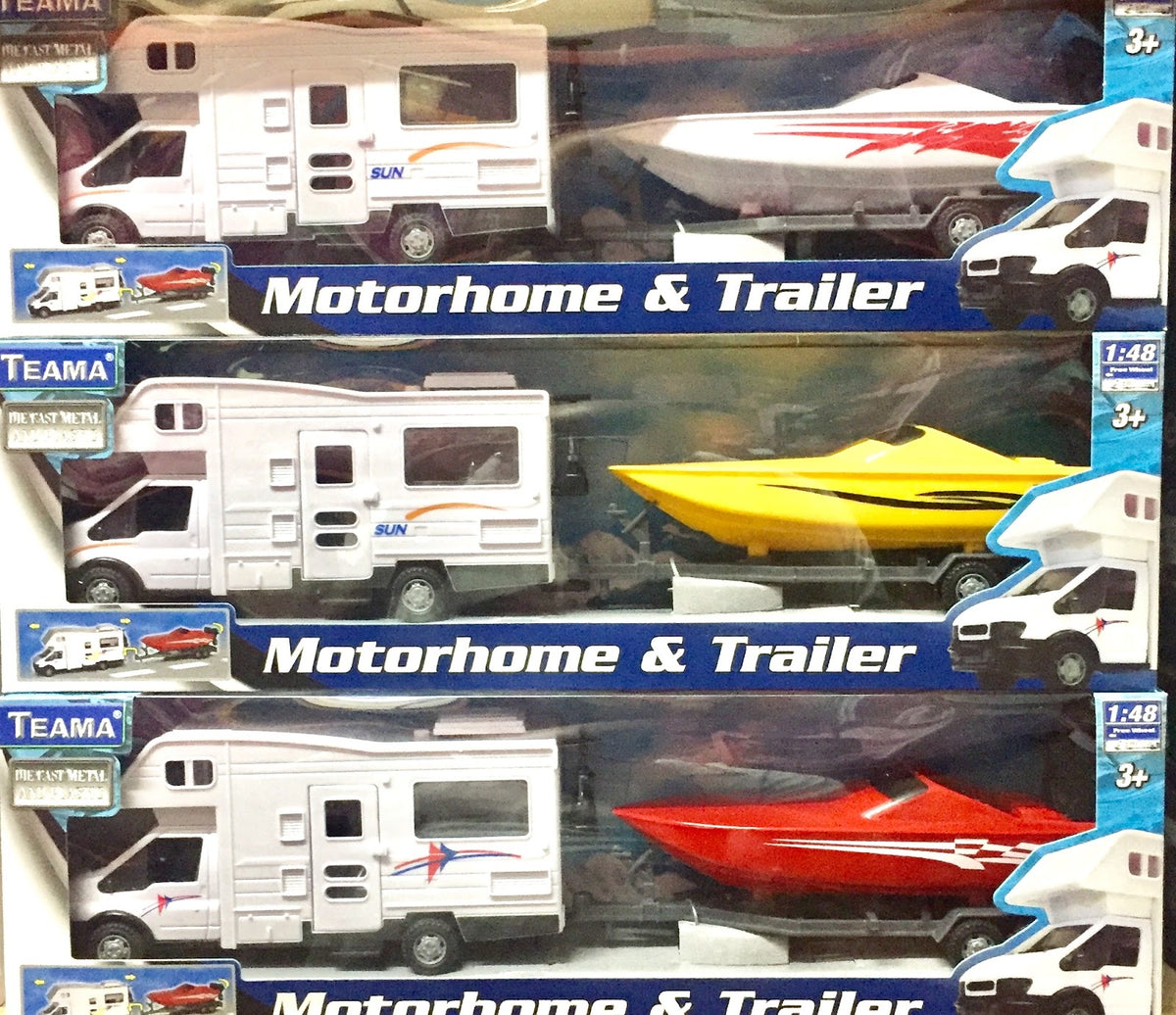 AUTOCARAVANA CON BARCO