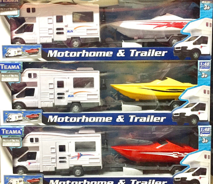 AUTOCARAVANA CON BARCO