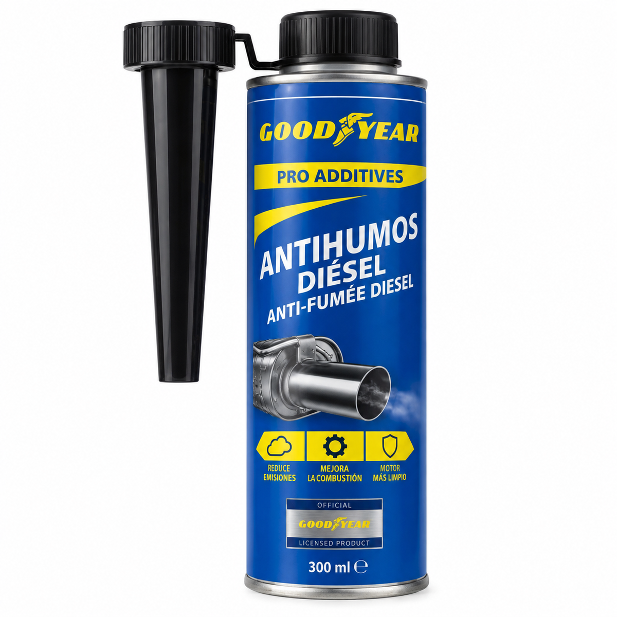 Antihumos Diésel Goodyear 300 ml